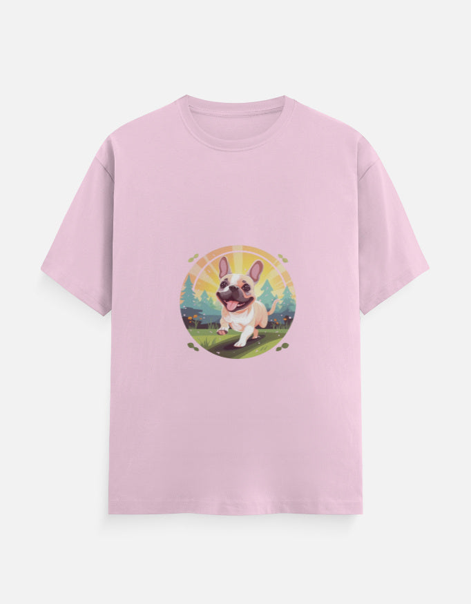 Men's Dog French V2 Classic Crew T-Shirt