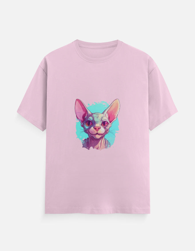 Men's Feline Sphynx Classic Crew T-Shirt