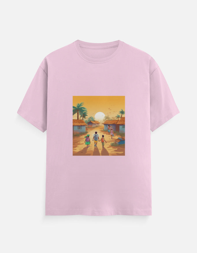 Men's Desi Village Kids Classic Crew T-Shirt
