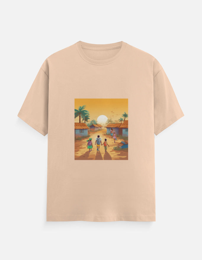 Men's Desi Village Kids Classic Crew T-Shirt