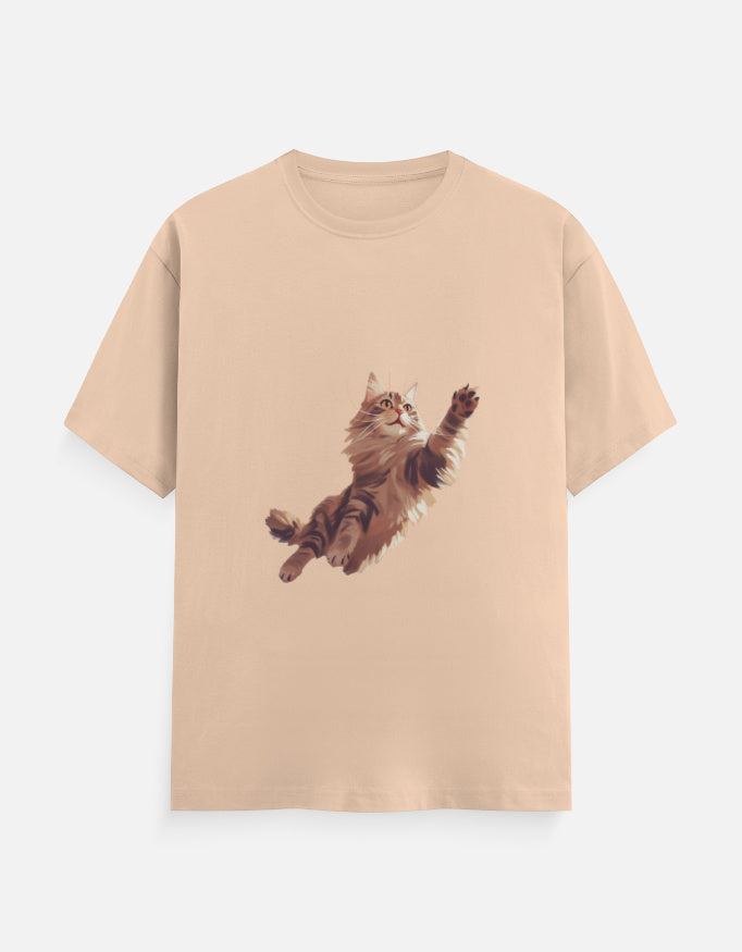 Men's Feline Maincoon V2 Classic Crew T-Shirt