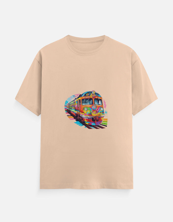 Men's Desi Train Classic Crew T-Shirt