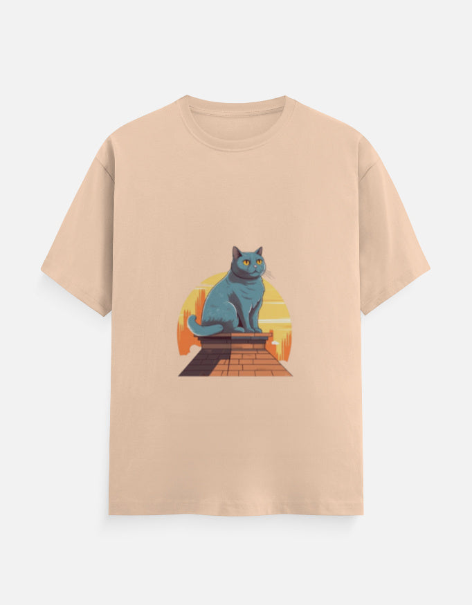 Men's Feline British Classic Crew T-Shirt