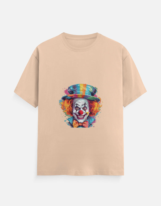 Men's Funky Clown Classic Crew T-Shirt