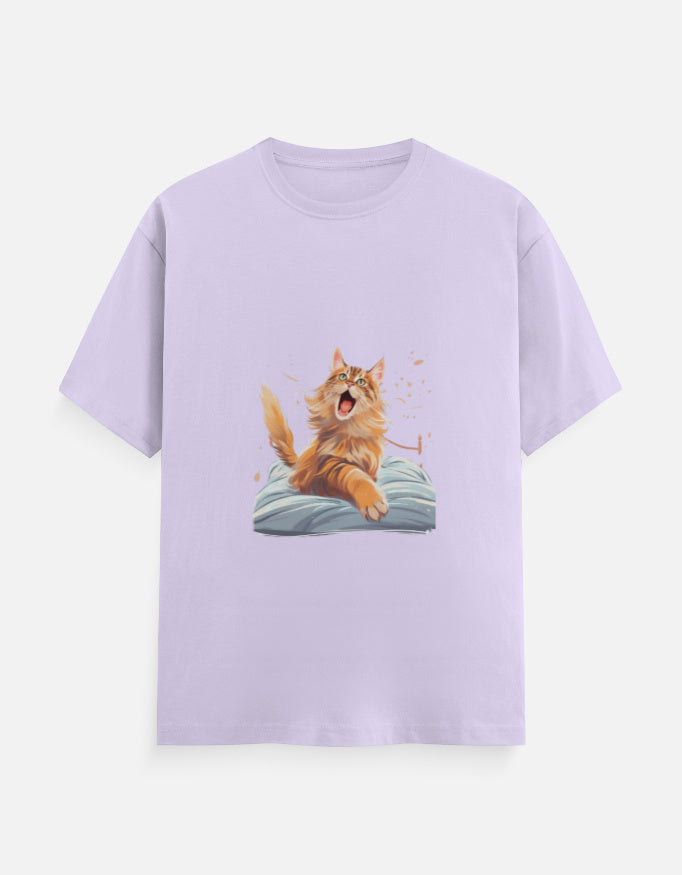 Men's Feline Maincoone Classic Crew T-Shirt