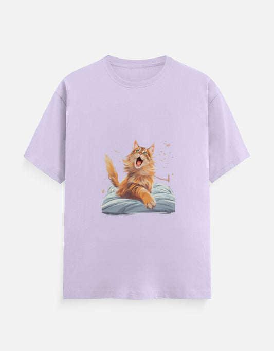 Men's Feline Maincoone Classic Crew T-Shirt