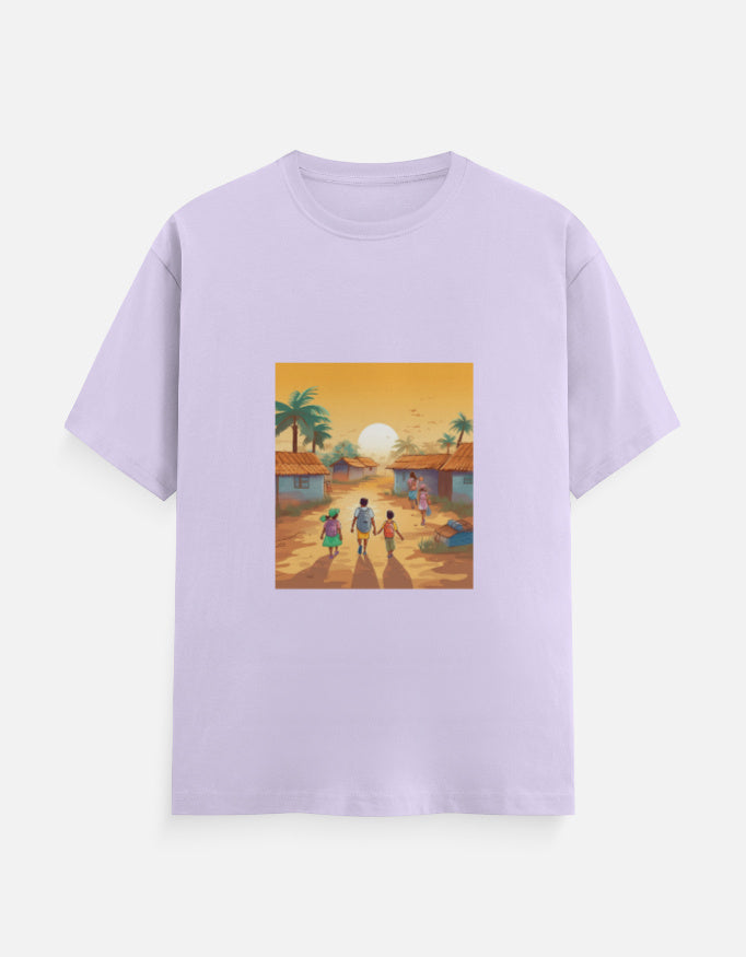 Men's Desi Village Kids Classic Crew T-Shirt