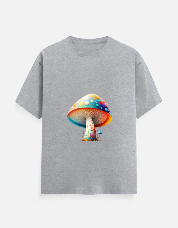 Men's Funky Mushroom Classic Crew T-Shirt