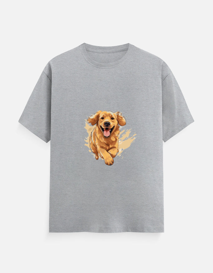 Men's Dog Golden Classic Crew T-Shirt