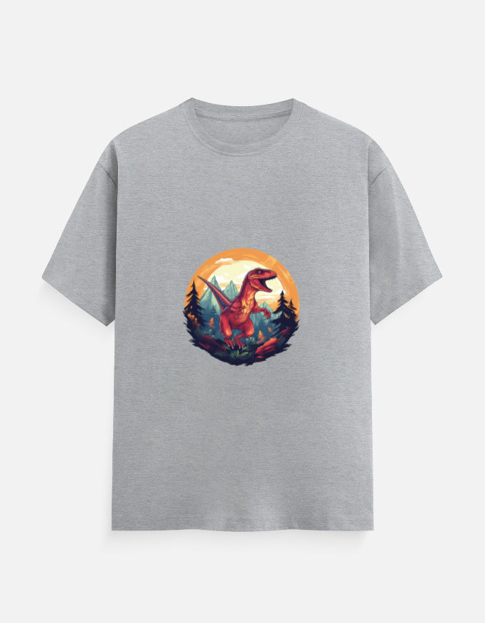 Men's Extinct Velociraptor V3 Classic Crew T-Shirt