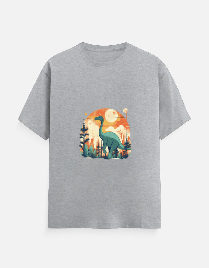 Men's Extinct Diplocaurus Classic Crew T-Shirt