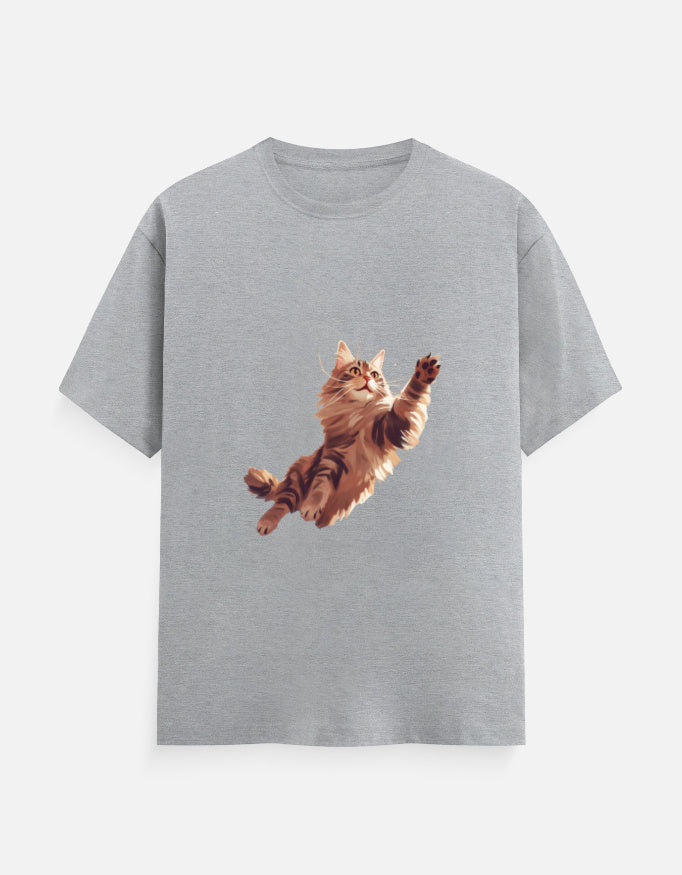 Men's Feline Maincoon V2 Classic Crew T-Shirt