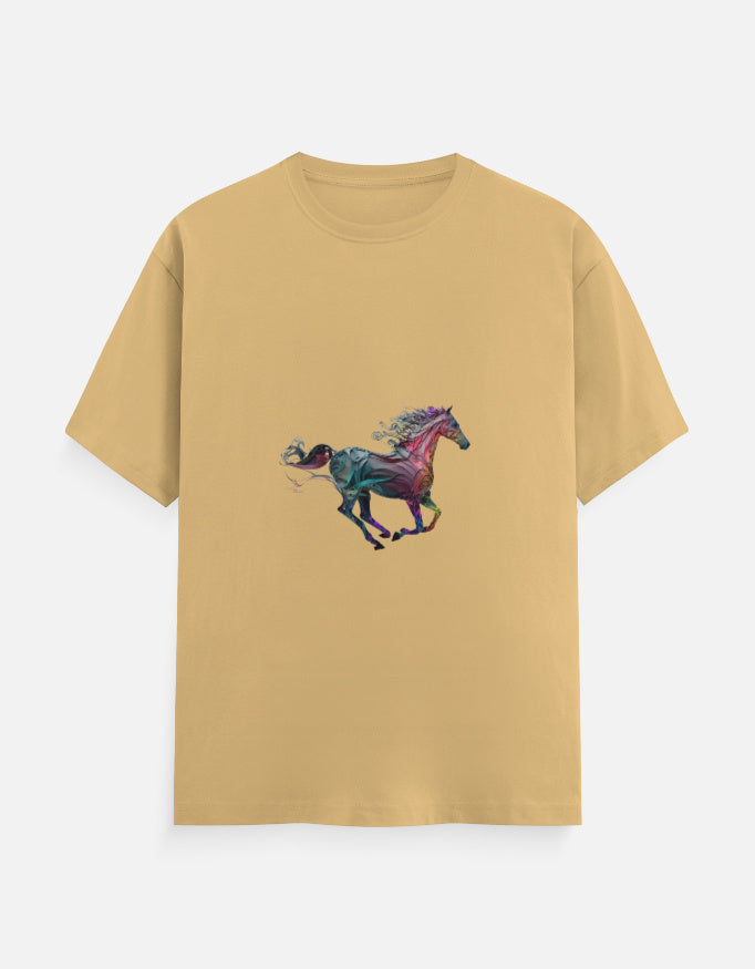 Men's Funky Horse Classic Crew T-Shirt