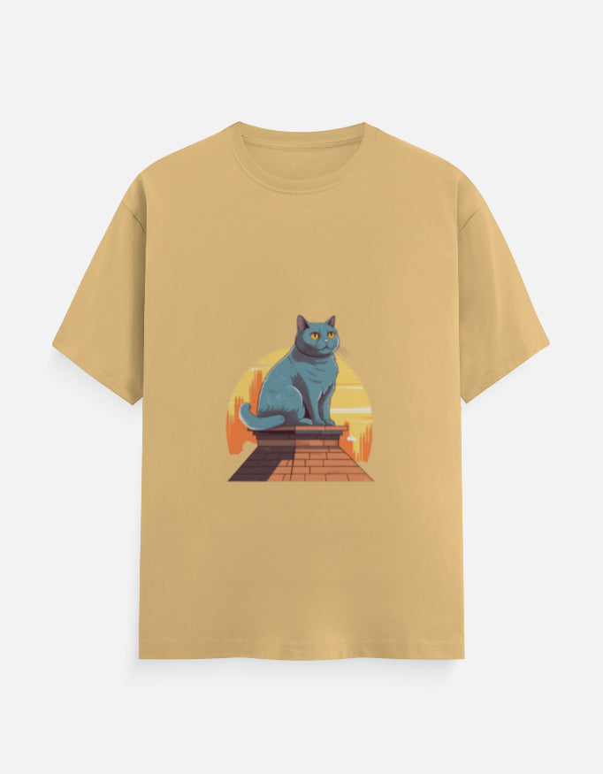 Men's Feline British Classic Crew T-Shirt