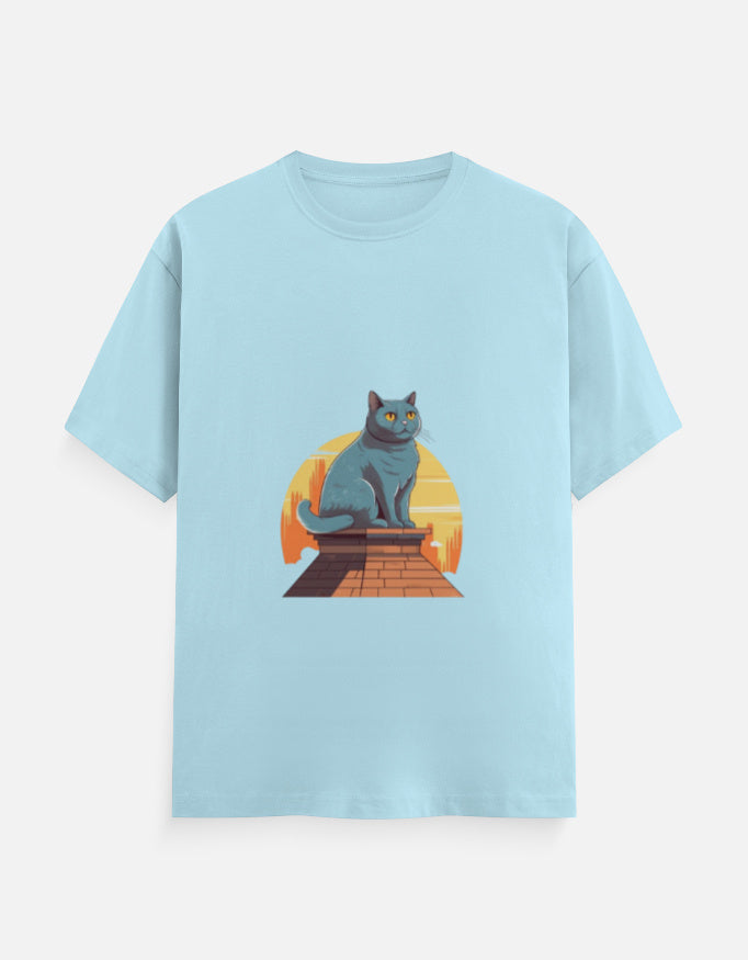 Men's Feline British Classic Crew T-Shirt