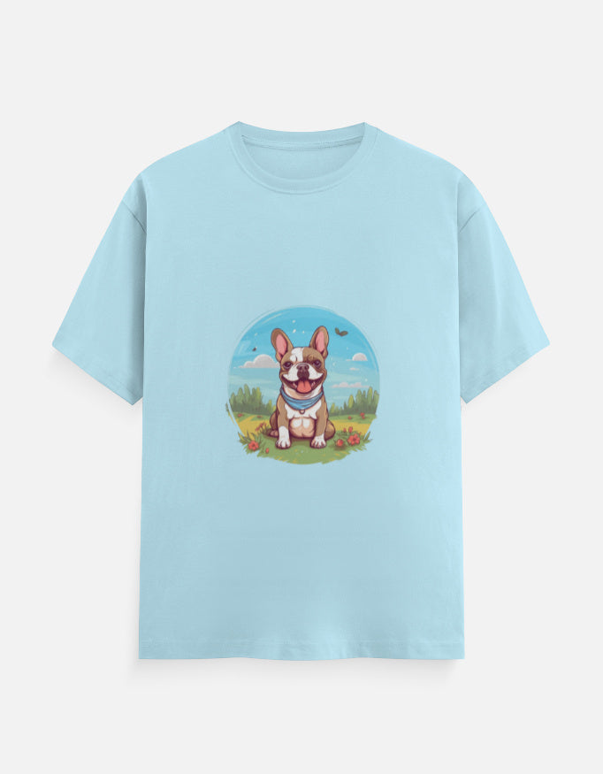 Men's Dog French V3 Classic Crew T-Shirt