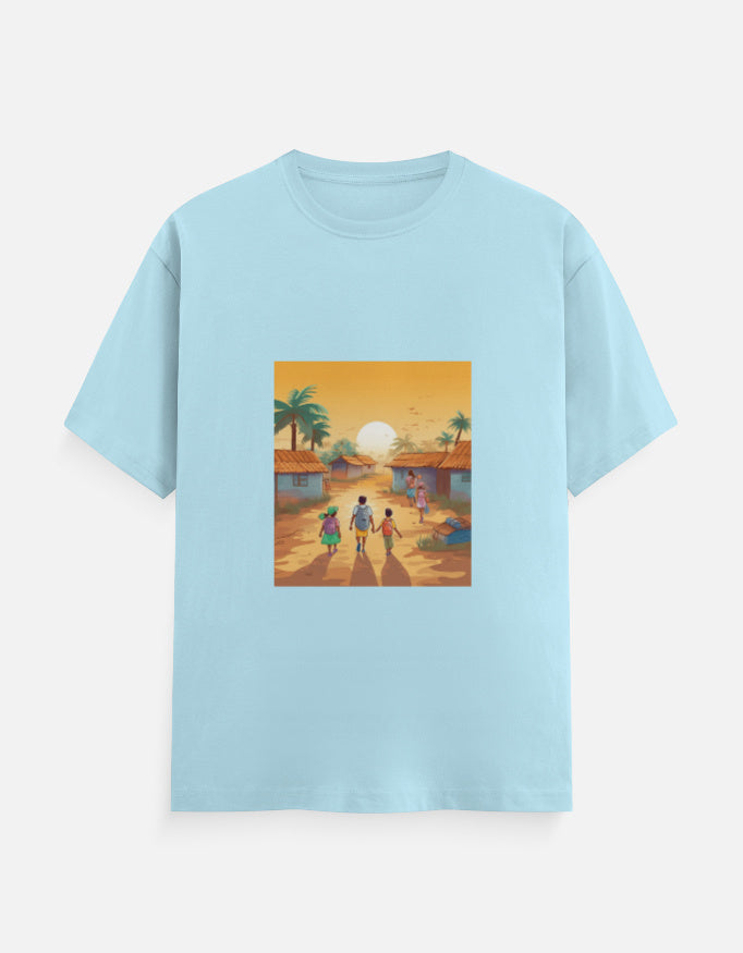 Men's Desi Village Kids Classic Crew T-Shirt