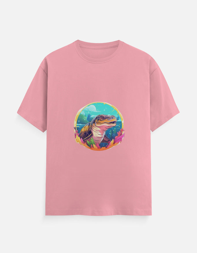 Men's Extinct Mausosaurus Classic Crew T-Shirt