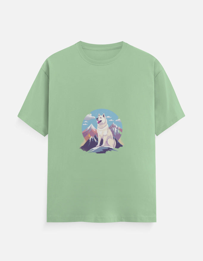 Men's Dog Husky V2 Classic Crew T-Shirt