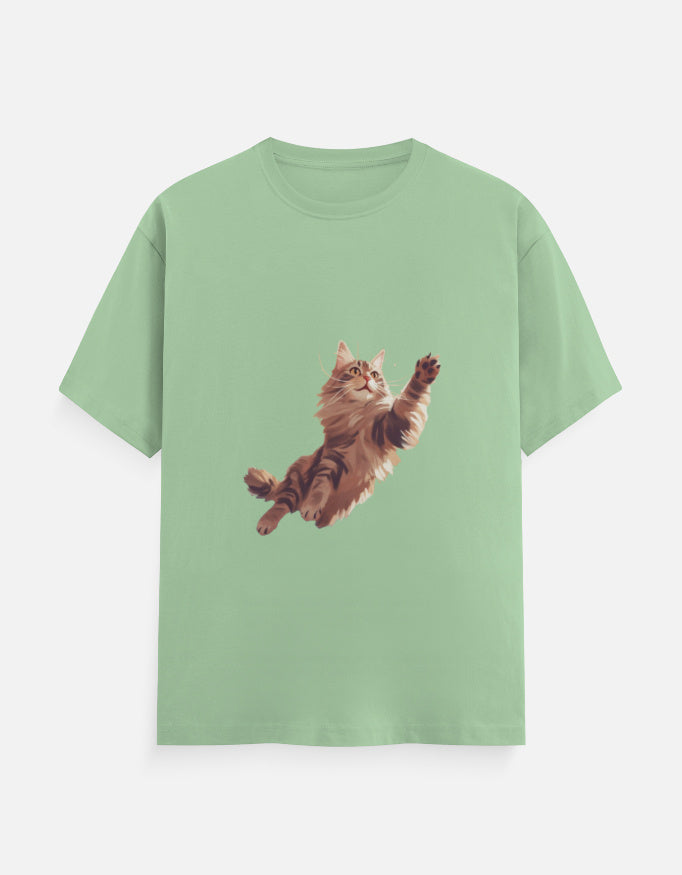 Men's Feline Maincoon V2 Classic Crew T-Shirt
