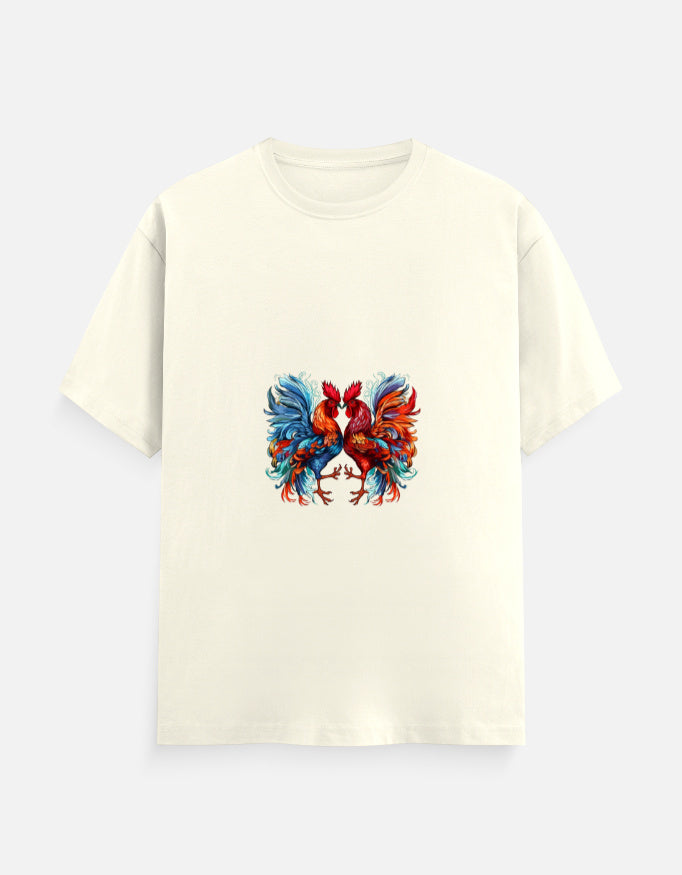 Men's Desi Rooster Classic Crew T-Shirt