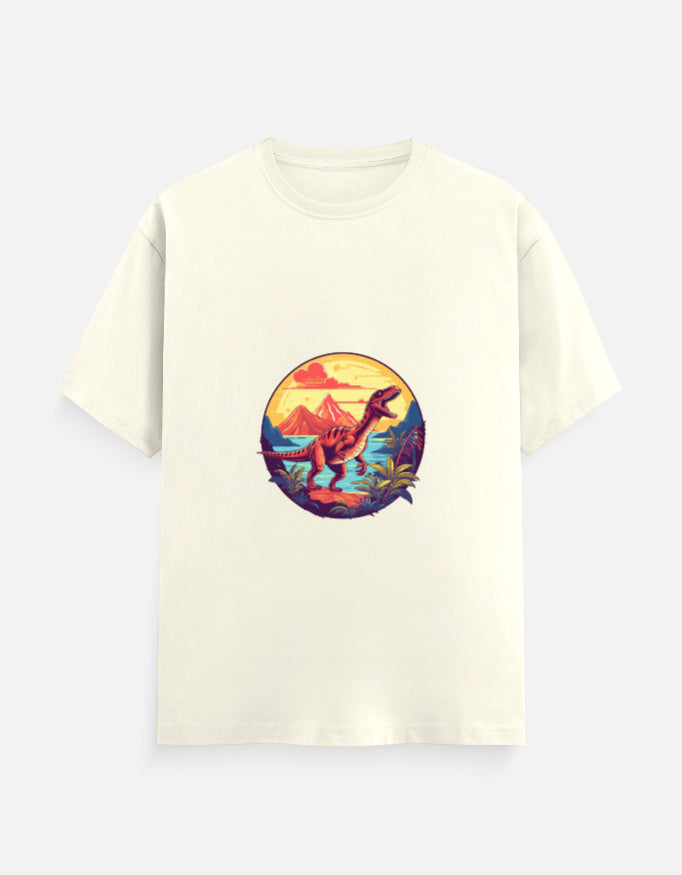 Men's Extinct Velociraptor V2 Classic Crew T-Shirt