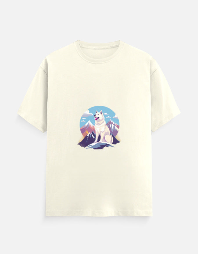 Men's Dog Husky V2 Classic Crew T-Shirt