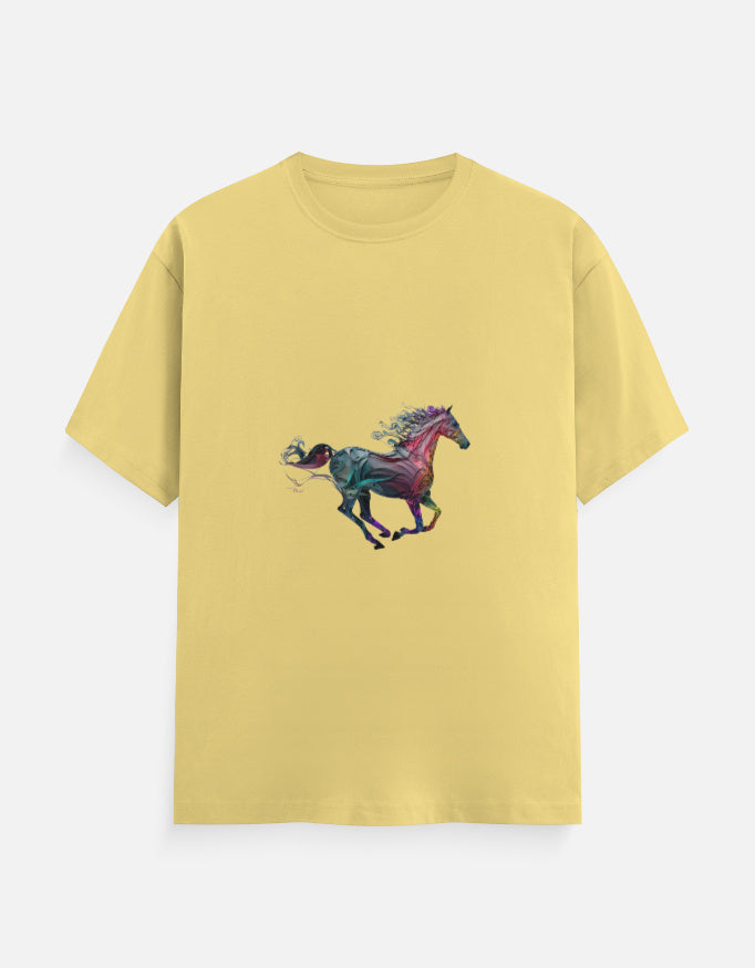 Men's Funky Horse Classic Crew T-Shirt