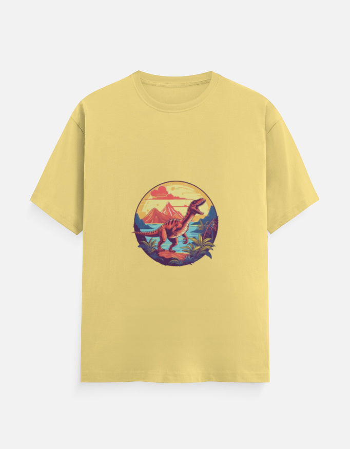 Men's Extinct Velociraptor V2 Classic Crew T-Shirt