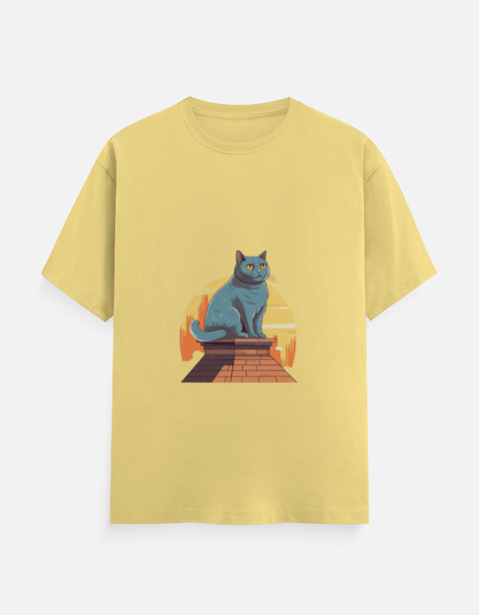 Men's Feline British Classic Crew T-Shirt