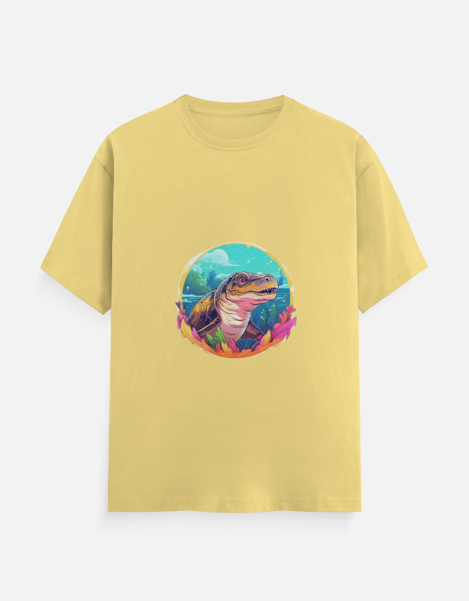 Men's Extinct Mausosaurus Classic Crew T-Shirt