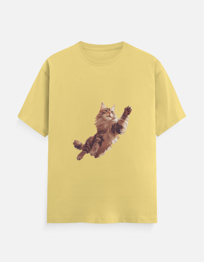 Men's Feline Maincoon V2 Classic Crew T-Shirt