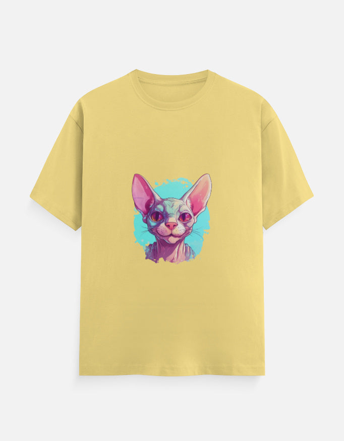 Men's Feline Sphynx Classic Crew T-Shirt