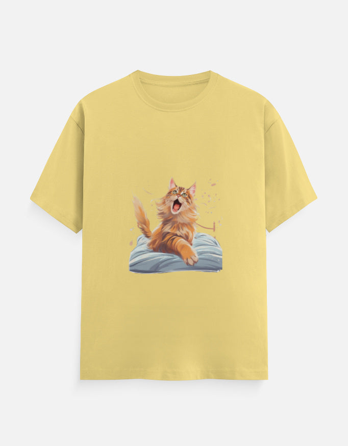 Men's Feline Maincoone Classic Crew T-Shirt