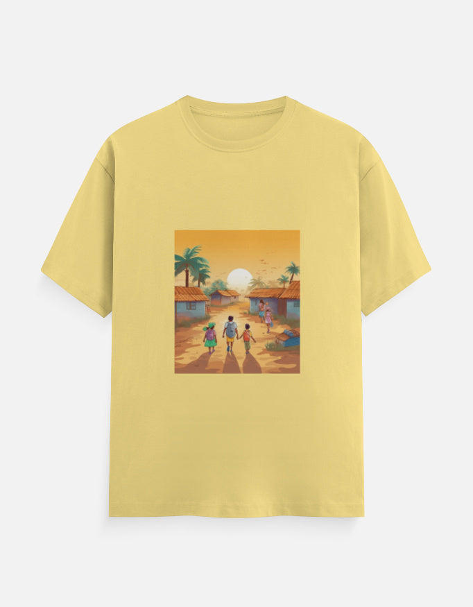Men's Desi Village Kids Classic Crew T-Shirt