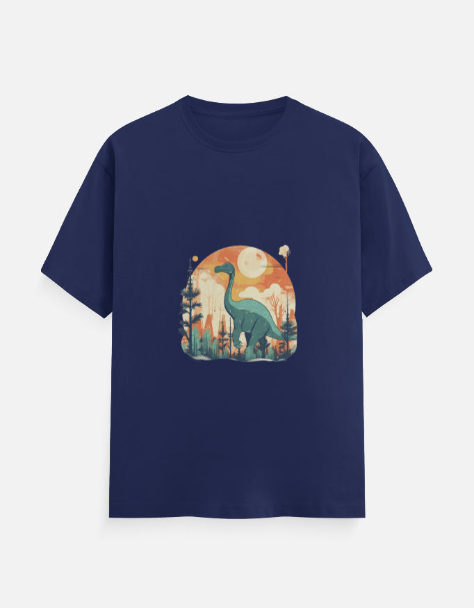 Men's Extinct Diplocaurus Classic Crew T-Shirt