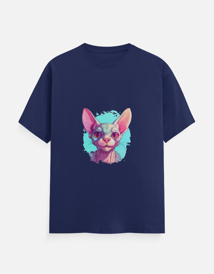 Men's Feline Sphynx Classic Crew T-Shirt