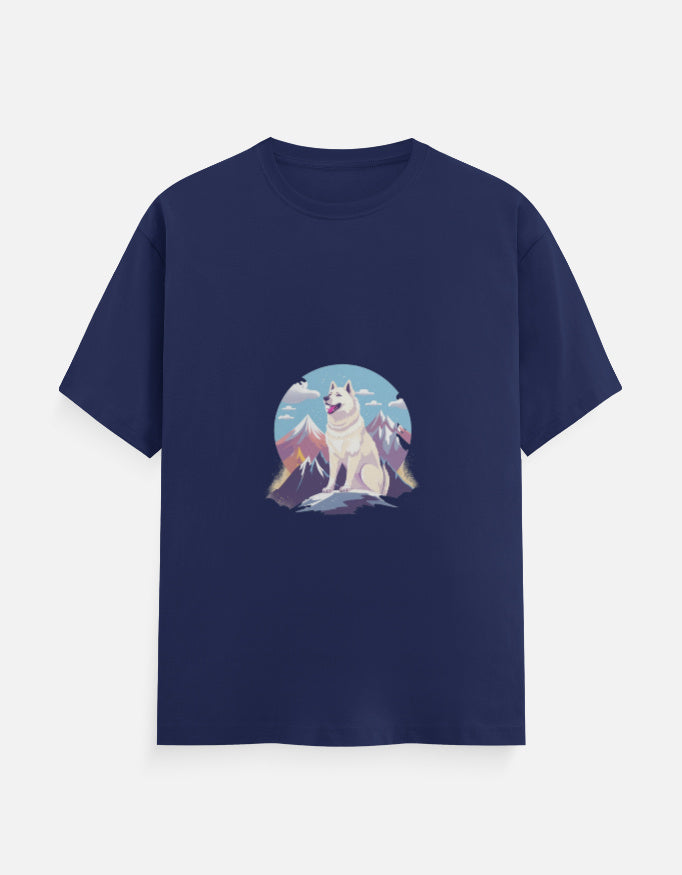 Men's Dog Husky V2 Classic Crew T-Shirt