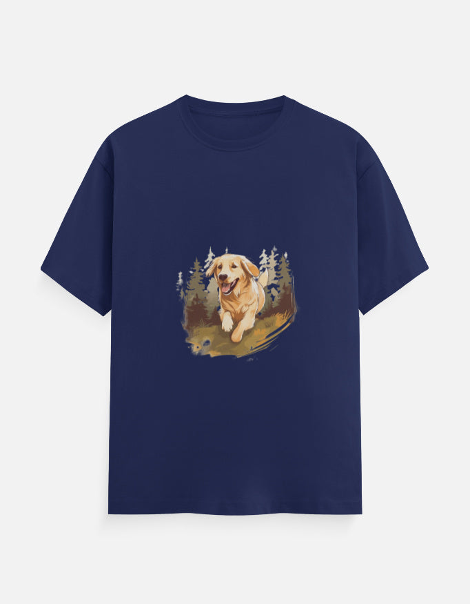 Men's Dog Golden V2 Classic Crew T-Shirt