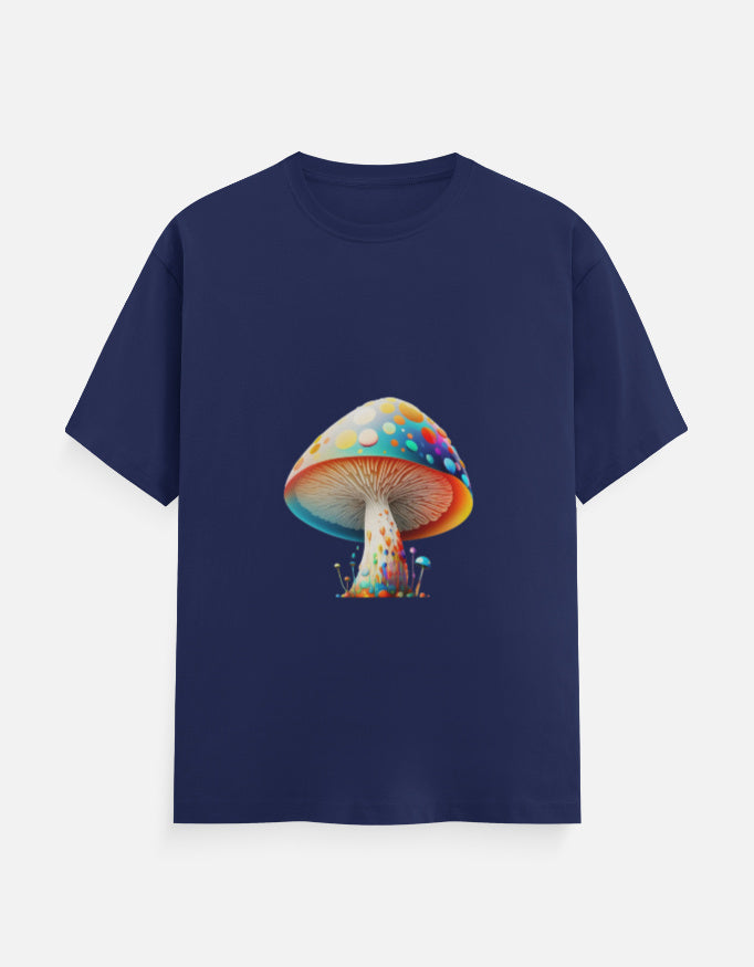 Men's Funky Mushroom Classic Crew T-Shirt
