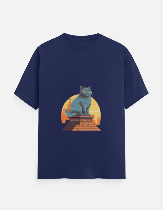 Men's Feline British Classic Crew T-Shirt