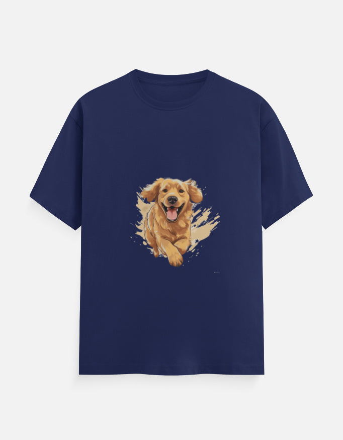 Men's Dog Golden Classic Crew T-Shirt