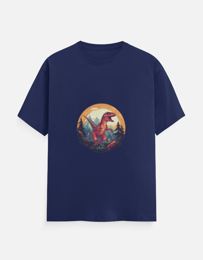 Men's Extinct Velociraptor V3 Classic Crew T-Shirt