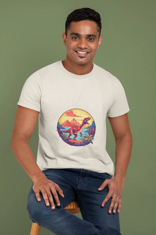 Men's Extinct Velociraptor V2 Classic Crew T-Shirt