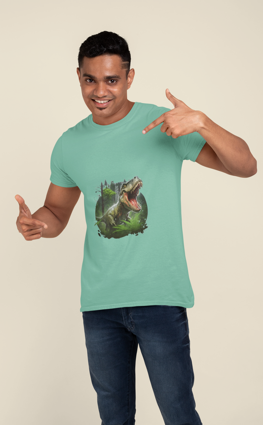 Men's Extinct T-Rex Classic Crew T-Shirt