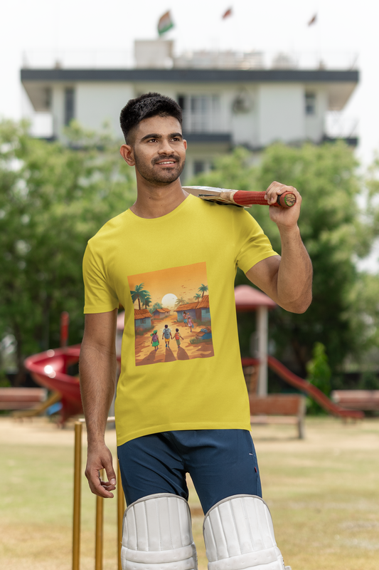 Men's Desi Village Kids Classic Crew T-Shirt