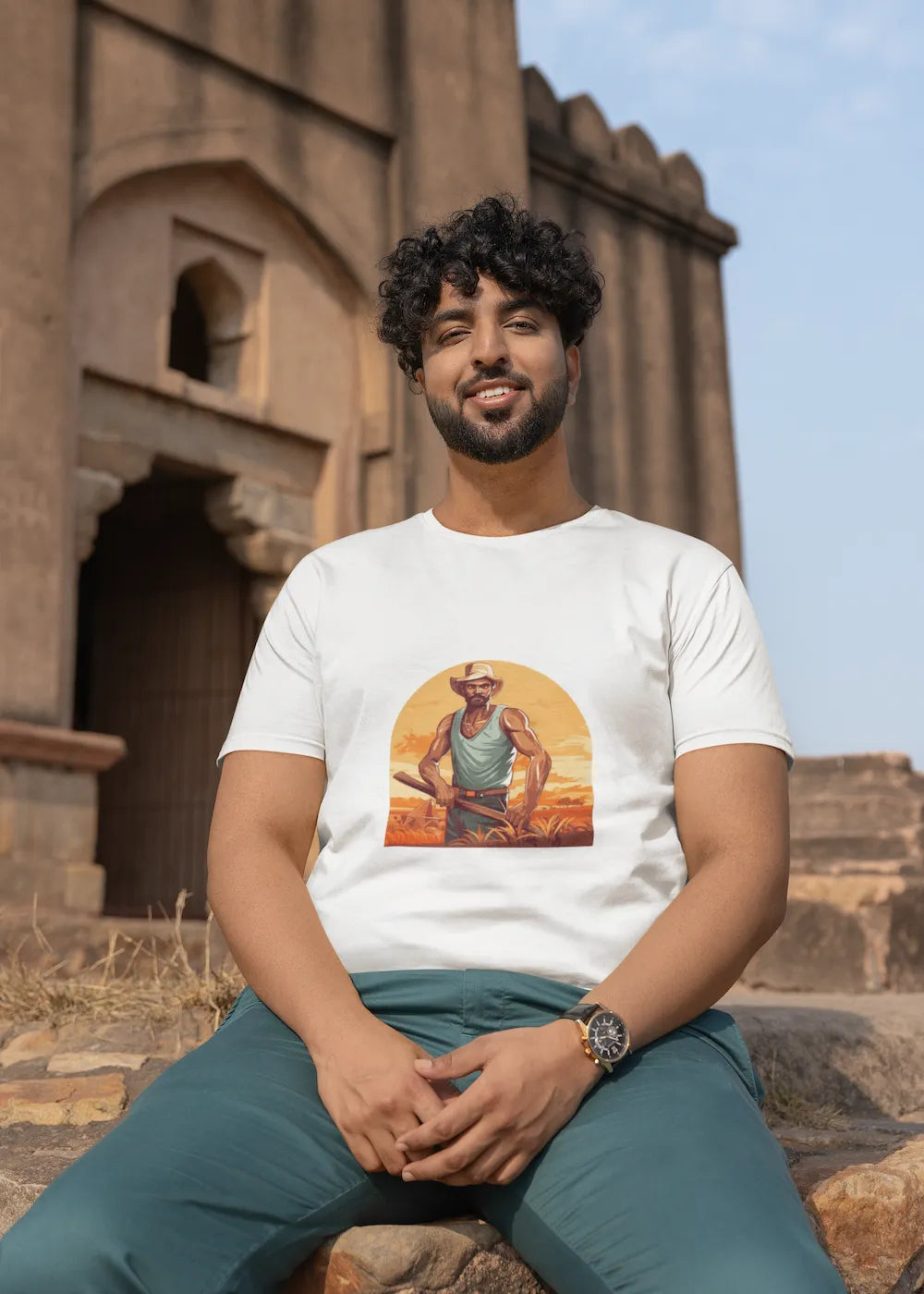 Men's Desi Farmer Classic Crew T-Shirt