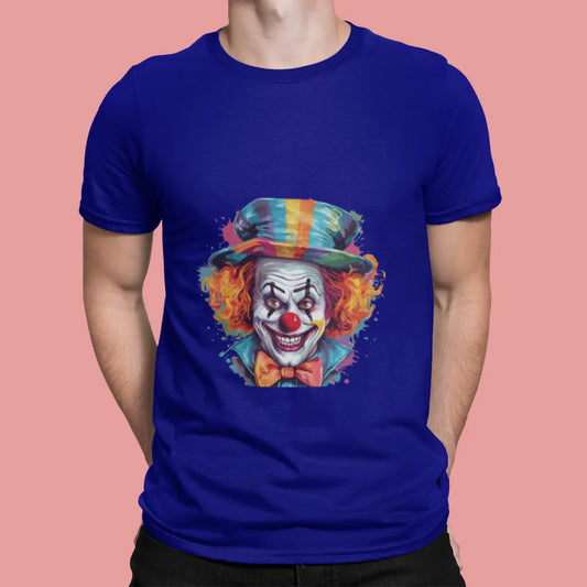 Men's Funky Clown Classic Crew T-Shirt