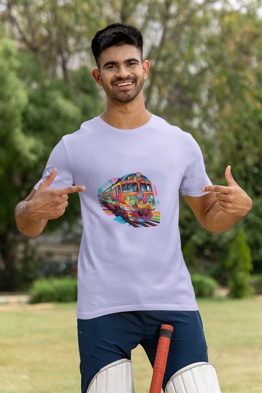 Men's Desi Train Classic Crew T-Shirt