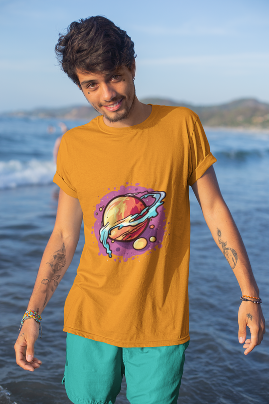 Men's Galaxy Pluto V1 Classic Crew T-Shirt